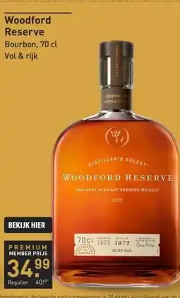 Gall & Gall Woodford Reserve 70CL Whisky aanbieding