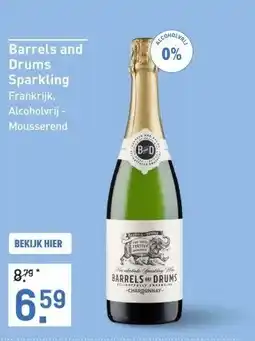 Gall & Gall Barrels and Drums Sparkling 75CL Mousserend aanbieding