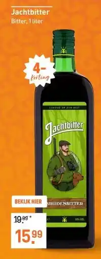 Gall & Gall Jachtbitter 100CL Jenever, Bitter & Vieux aanbieding