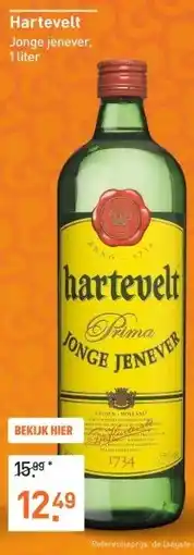Gall & Gall Hartevelt 100CL Jenever, Bitter & Vieux aanbieding