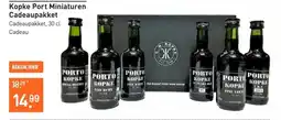 Gall & Gall Kopke Port Miniaturen Cadeaupakket 6X5CL Port en sherry aanbieding