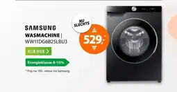 Expert Samsung SuperSpeed 6000-serie WW11DG6B25LB Zwart aanbieding