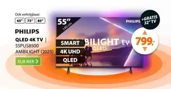 Expert Philips 55PUS8500 Ambilight (2025) aanbieding