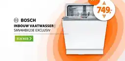Expert Bosch SMV4HBX23E EXCLUSIV aanbieding
