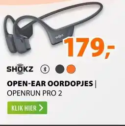 Expert Shokz OpenRun Pro 2 Zwart aanbieding