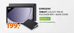 Expert Samsung Galaxy Tab A9 Plus 11 inch 64GB Wifi + Book Cover Grijs aanbieding