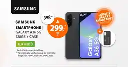 Expert Samsung Galaxy A36 5G 128GB + Card Slot Case Zwart aanbieding