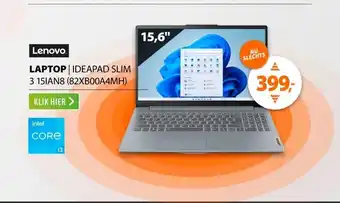 Expert Lenovo IdeaPad Slim 3 15IAN8 (82XB00A4MH) aanbieding