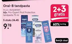 Etos Oral-B tandpasta aanbieding