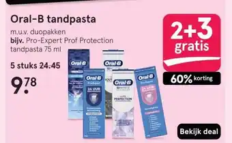 Etos Oral-B tandpasta aanbieding