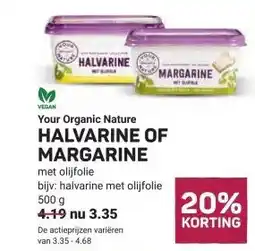 Ekoplaza HALVARINE OF MARGARINE aanbieding