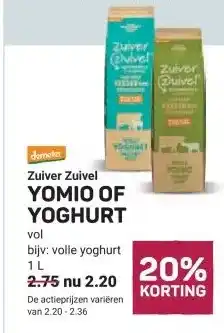 Ekoplaza YOMIO OF YOGHURT aanbieding