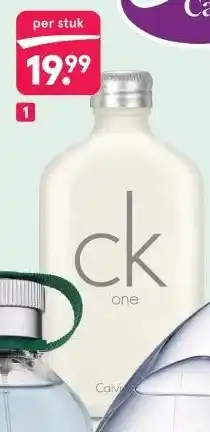 Etos Calvin Klein One Eau de toilette 100 ml aanbieding