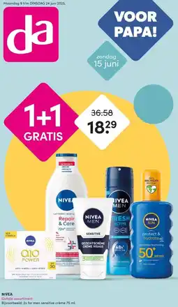 DA NIVEA Gehele assortiment aanbieding