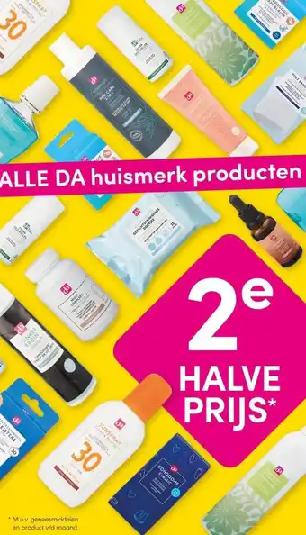 DA ALLE DA huismerk producten aanbieding