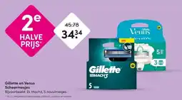 DA Gillette en Venus Scheermesjes aanbieding