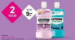 DA Listerine Gehele assortiment aanbieding