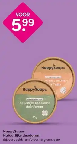 DA HappySoaps Natuurlijke deodorant aanbieding