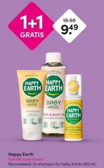 DA Happy Earth Gehele assortiment aanbieding