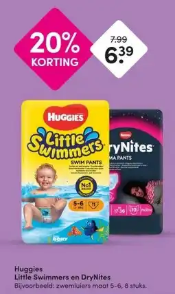 DA Huggies Little Swimmers en DryNites aanbieding