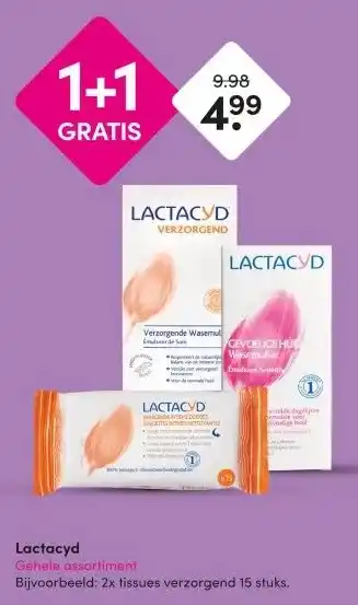 DA Lactacyd Gehele assortiment aanbieding