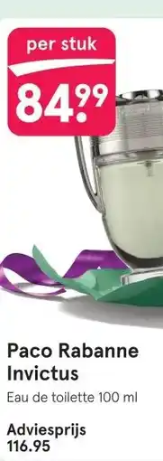 Etos Paco Rabanne Invictus aanbieding