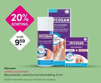 DA Mycosan Gehele assortiment aanbieding