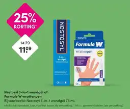 DA Nestosyl 3-in-1 wondgel of Formule W wrattenpen aanbieding