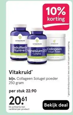 Etos Vitakruid* aanbieding
