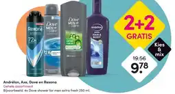 DA Andrélon, Axe, Dove en Rexona Gehele assortiment aanbieding