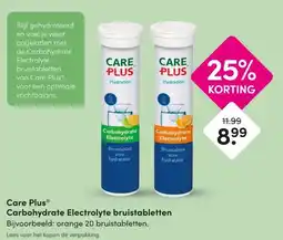 DA Care Plus® Carbohydrate Electrolyte bruistabletten aanbieding
