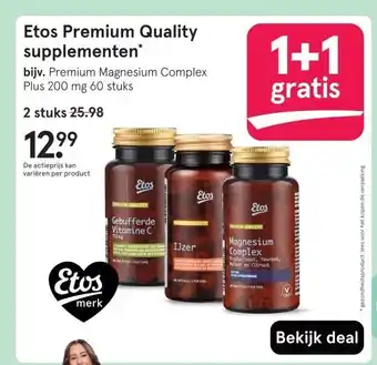 Etos Etos Premium Quality supplementen* aanbieding