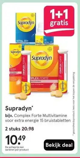 Etos Supradyn aanbieding