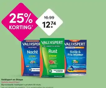 DA Valdispert en Shiepz Gehele assortiment aanbieding