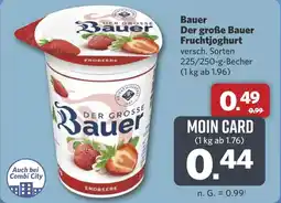 Combi Bauer Der große Bauer Fruchtjoghurt aanbieding