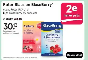 Etos Roter Blaas en BlaseBerry' aanbieding