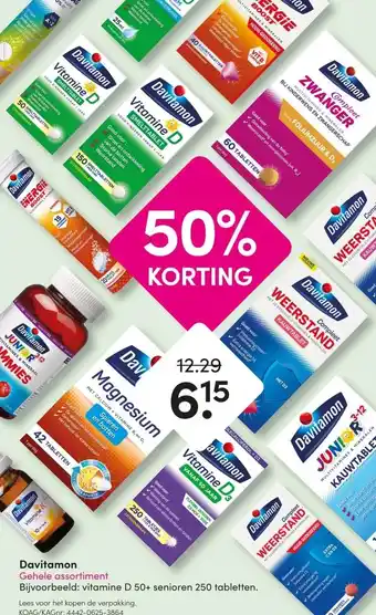 DA Davitamon Gehele assortiment aanbieding