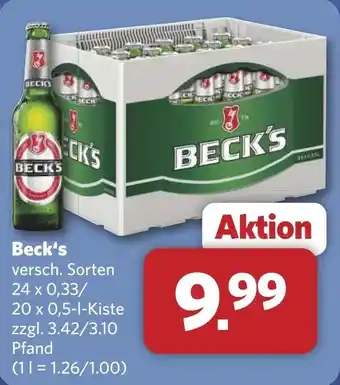 Combi Beck's aanbieding