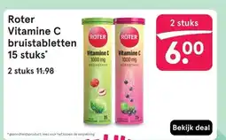 Etos Roter Vitamine C bruistabletten 15 stuks* aanbieding