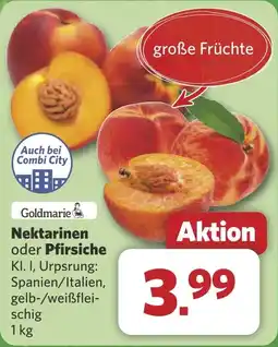 Combi Nektarinen oder Pfirsiche aanbieding