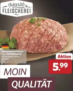 Combi Schweinehackfleisch oder Schweinemett aanbieding