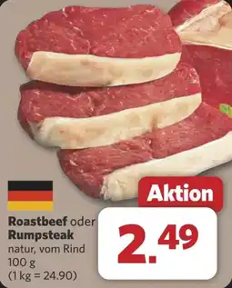 Combi Roastbeef oder Rumpsteak aanbieding