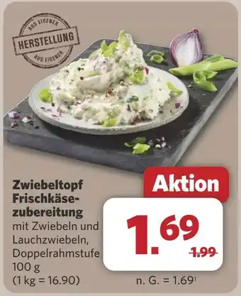 Combi Zwiebeltopf Frischkäse- zubereitung aanbieding