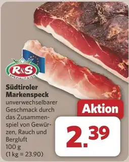 Combi Südtiroler Markenspeck aanbieding