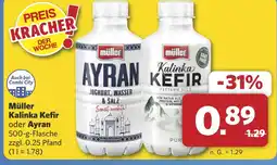 Combi Müller Kalinka Kefir oder Ayran aanbieding
