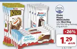 Combi Kinder Pingui, Milchschnitte oder Maxi King aanbieding