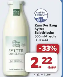 Combi Zum Dorfkrug Sylter Salatfrische aanbieding