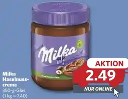 Combi Milka Haselnuss- creme aanbieding