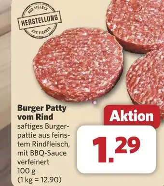 Combi Burger Patty vom Rind aanbieding
