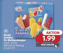 Combi Nestle Schöller Eis Multipackungen aanbieding